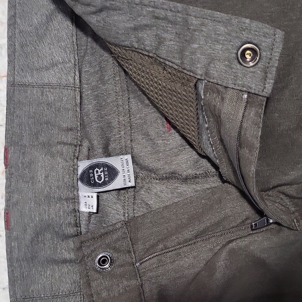 Club Ride Apparel Women's Charcoal Chinos - Picture 4 of 5